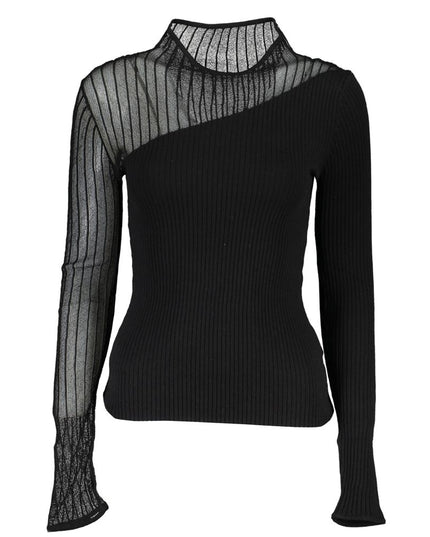 Patrizia Pepe Black Polyester Sweater
