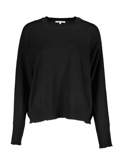 Patrizia Pepe Black Fabric Sweater