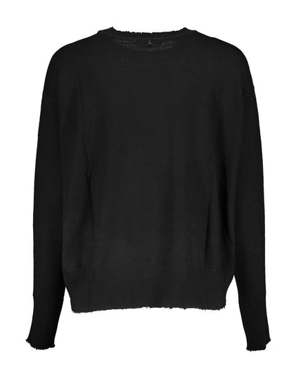 Patrizia Pepe Black Fabric Sweater
