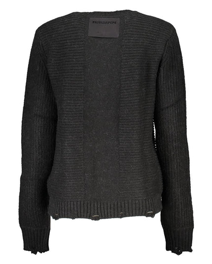 Patrizia Pepe Black Fabric Sweater