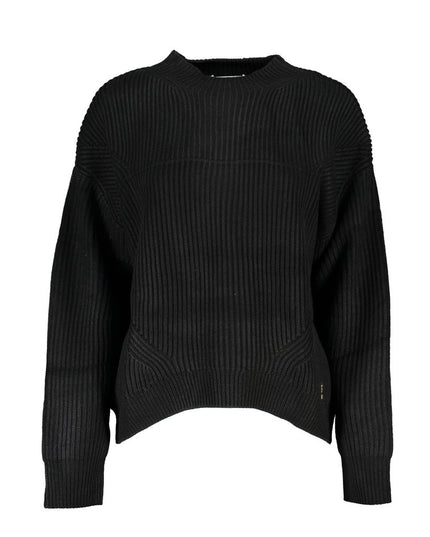 Patrizia Pepe Black Fabric Sweater