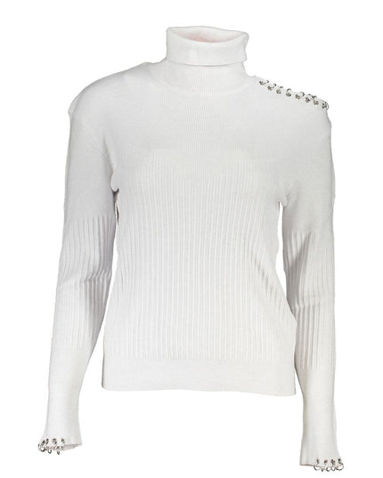 Patrizia Pepe Gray Cotton Sweater