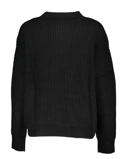 Patrizia Pepe Black Fabric Sweater