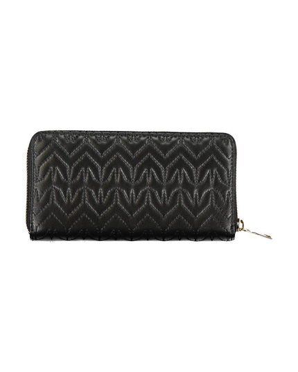 Patrizia Pepe Black Polyurethane Women Wallet