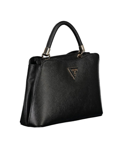 Guess Jeans Black Polyurethane Women Handbag
