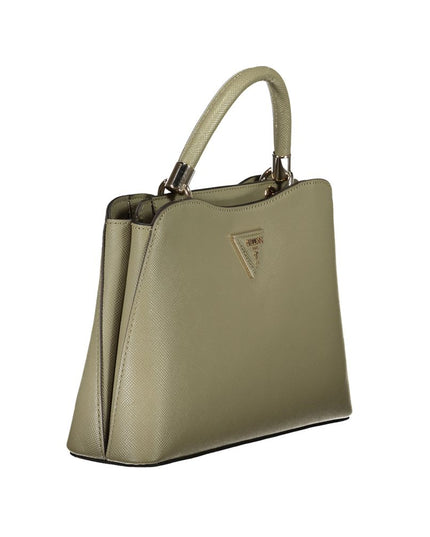 Guess Jeans Verde Poliuretano Women Handbag