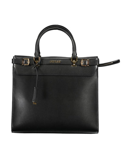 Guess Jeans Black Polyurethane Women Handbag