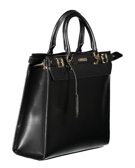 Guess Jeans Black Polyurethane Women Handbag