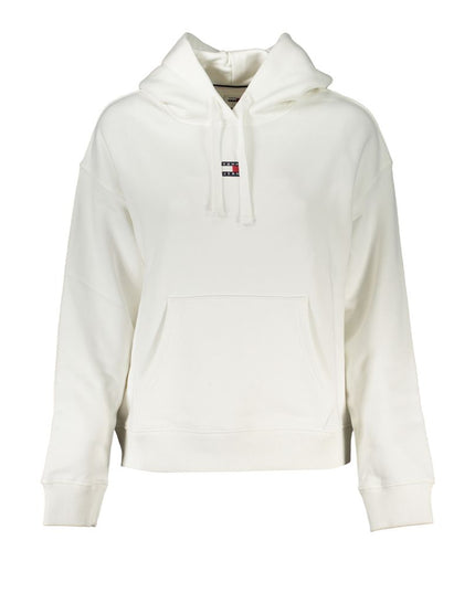 Tommy Hilfiger White Cotton Women Sweater