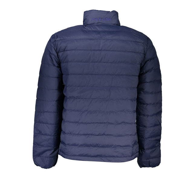 La Martina Blue Polyamide Men Jacket