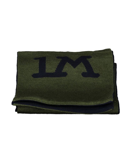 La Martina Green Polyester Scarf
