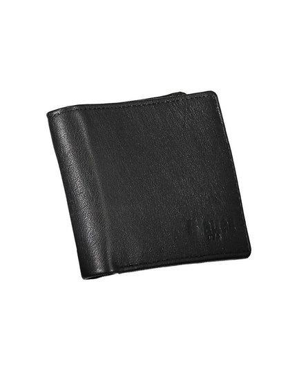 Blauer Black Leather Wallet