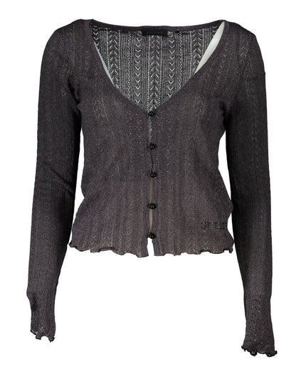 Guess Jeans Gray Viscose Sweater