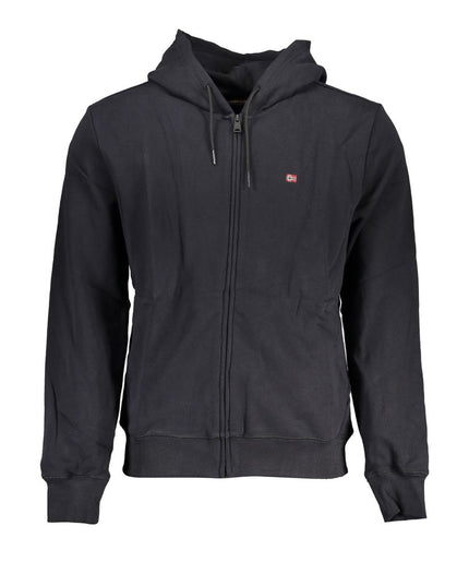 Napapijri Black Cotton Men Sweater