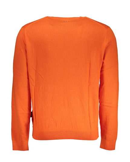 Napapijri Red Cotton Men's Sweater