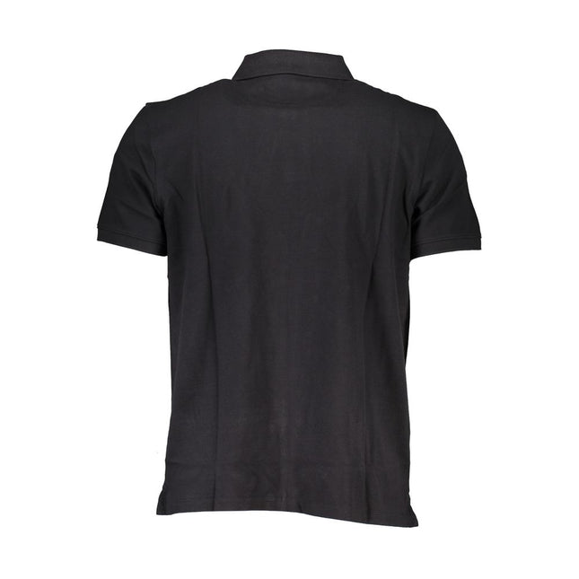 Timberland Black Organic Cotton Men Polo Shirt