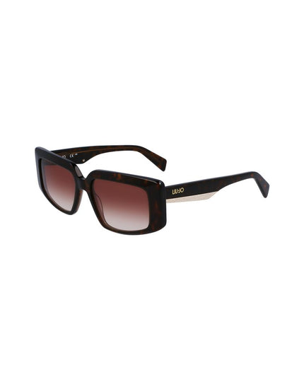 Liu Jo Brown Acetate Women Sunglasses