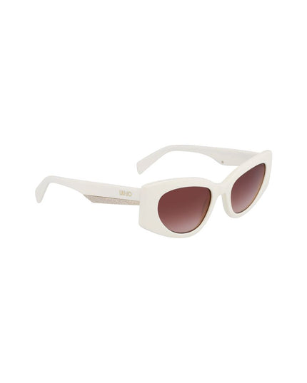 Liu Jo White Acetate Women Sunglasses