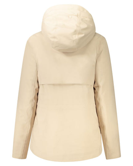 K-WAY Beige Polyester Jackets & Coat