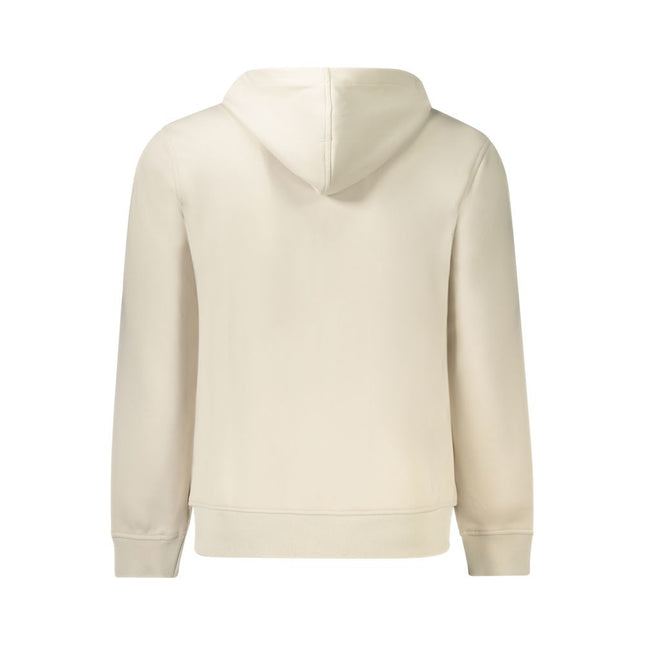 K-WAY Beige Polyester Men Sweater Hooded