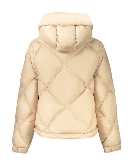 K-WAY Beige Polyester Jackets & Coat