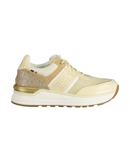 U.S. POLO ASSN. Beige Polyester Sneaker