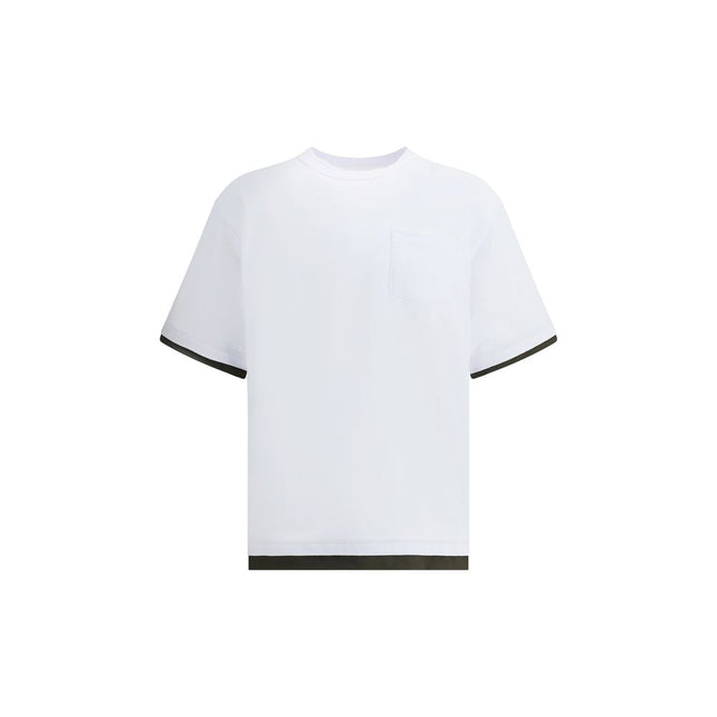 Sacai White Cotton Sportswear