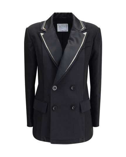 Sacai Black Polyester Clothing