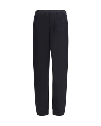 Moschino Black Cotton Joggers (Workout Pants)