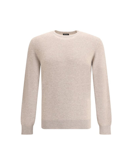 ZEGNA Beige Cashmere Cashmere Sweater