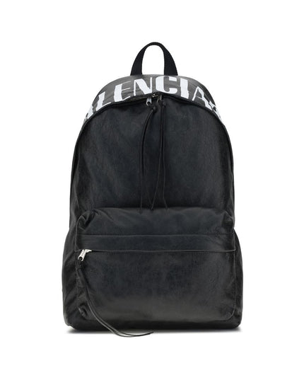 Balenciaga Black Lamb Ovis Aries Aries Backpack