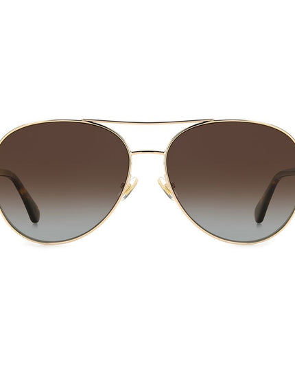 Kate Spade Gold Metal Sunglasses