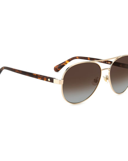 Kate Spade Gold Metal Sunglasses