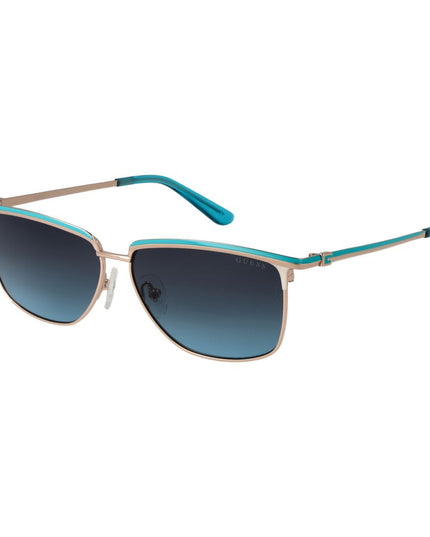 Guess Gold Metal Sunglasses