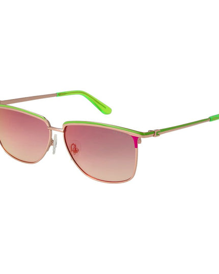 Guess Green Metal Sunglasses