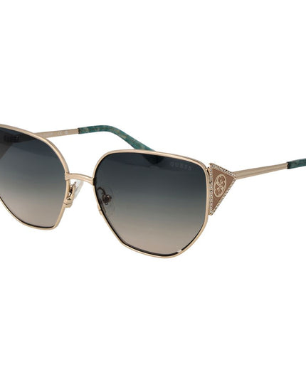 Guess Gold Women Sunglass