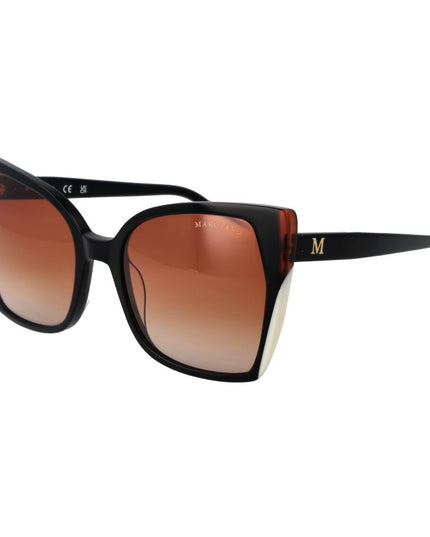 Marciano by Guess Black Acetate Sunglasses