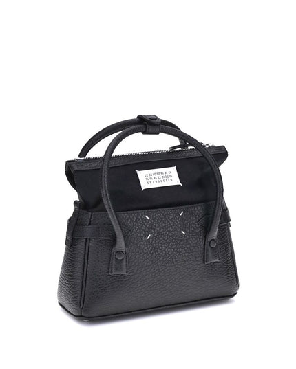 Margiela Black Calf Leather Bos Taurus Handbag