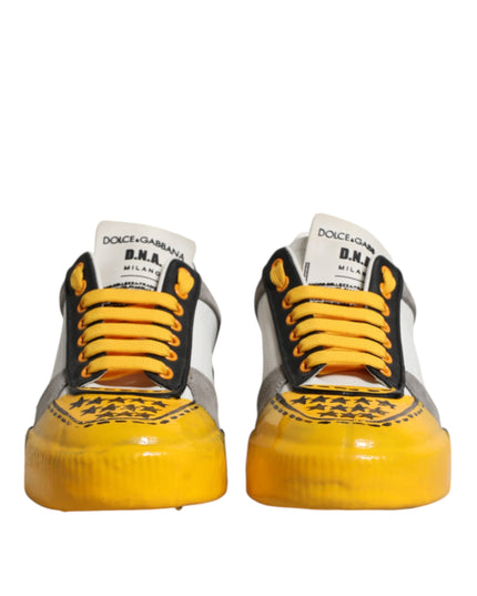 Dolce & Gabbana Multicolor MIAMI Low Top Sneakers Shoes