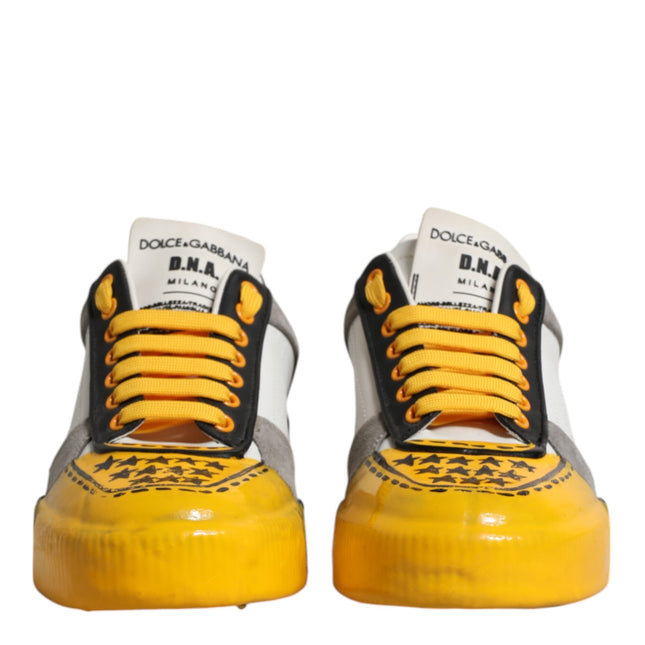 Dolce & Gabbana Multicolor MIAMI Low Top Sneakers Shoes