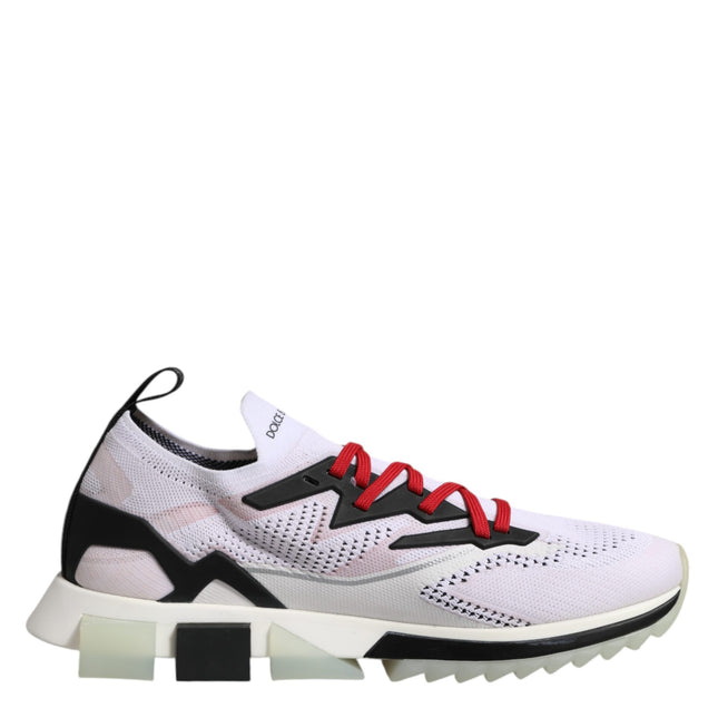 Dolce & Gabbana White SORRENTO Sport Stretch Sneakers Shoes