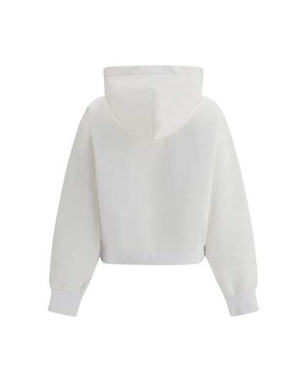 Gucci White Cotton Sweatshirt
