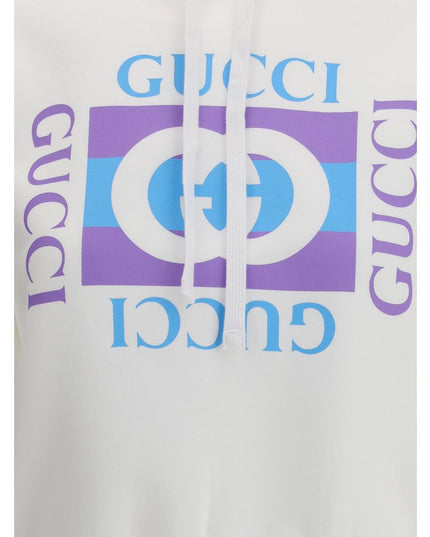 Gucci White Cotton Sweatshirt