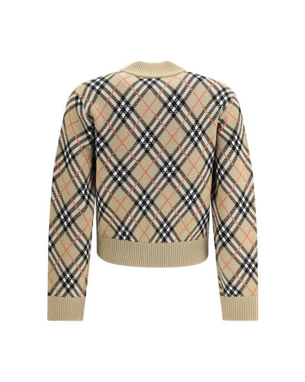 Burberry Beige Wool Cardigan