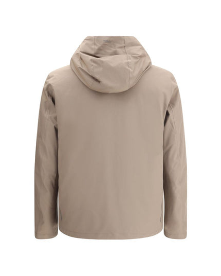 Woolrich Beige Polyester Shell Jacket