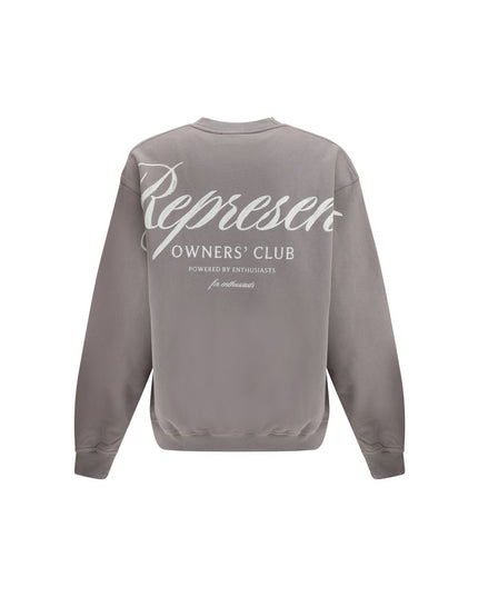Represent Gray Cotton Sweatshirt