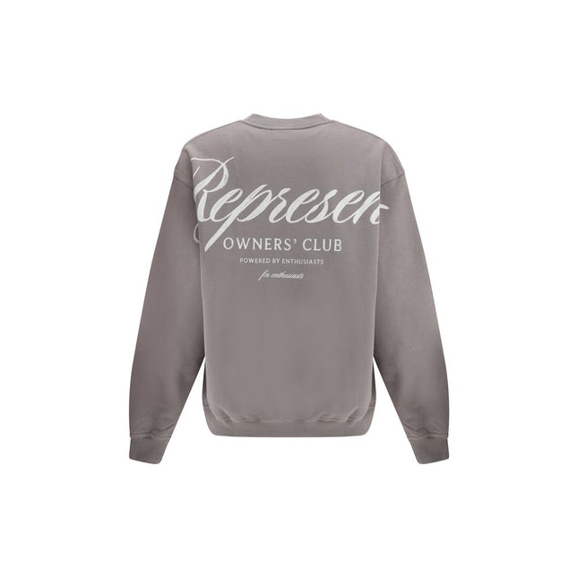 Represent Gray Cotton Sweatshirt