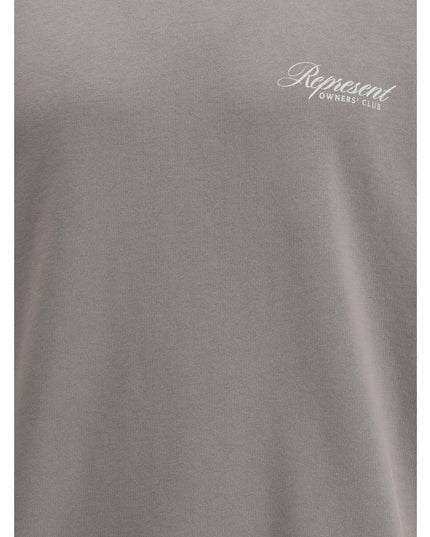 Represent Gray Cotton Sweatshirt