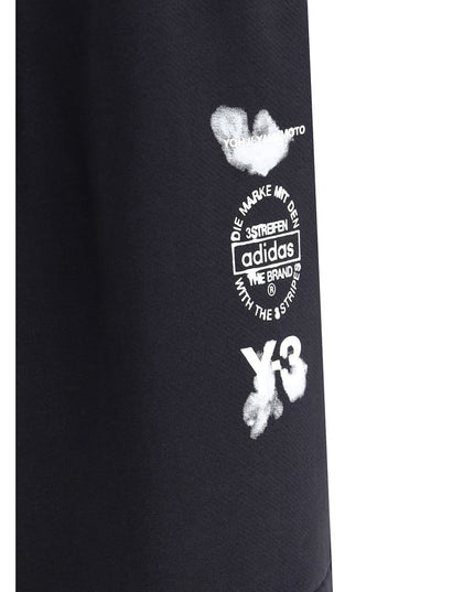 Y-3 Black Cotton Joggers (Workout Pants)