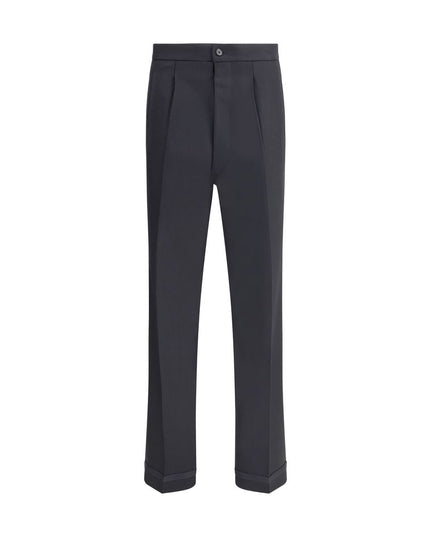 Margiela Black Wool Dress Pants